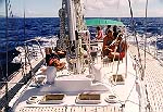 Jeanneau 525 Boat Deck Cruising